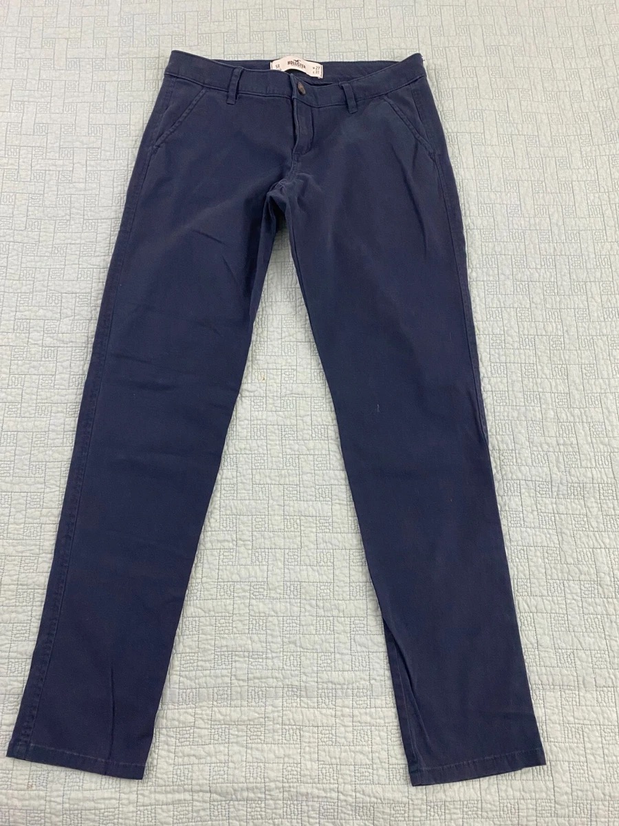 Hollister Navy Chino Pants Size 3